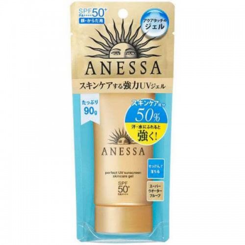 資生堂 - ANESSA極防水美肌水感防曬乳霜 SPF50+/PA++++ 90g